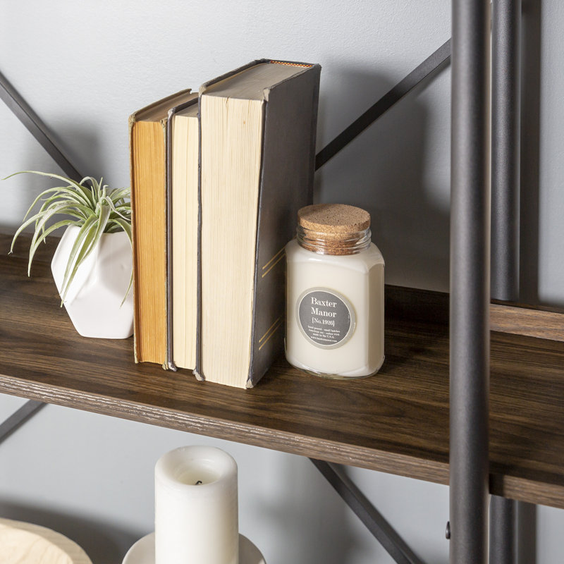 Three Posts Jessica 173cm H x 92cm W Steel Standard Bookcase & Reviews Wayfair.co.uk